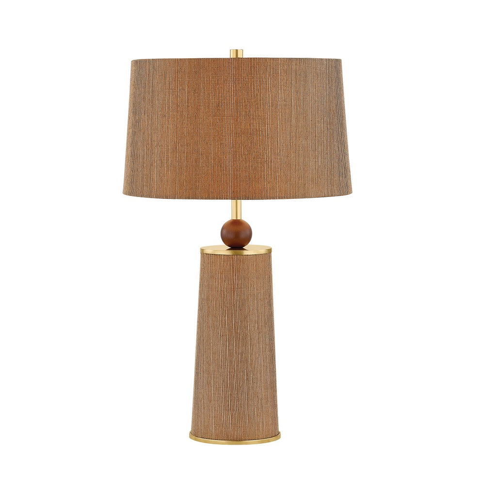 Mitzi Canada - One Light Table Lamp - January - Aged Brass- Union Lighting Luminaires Decor
