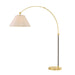 Mitzi Canada - One Light Floor Lamp - Janie - Aged Brass/True Bronze- Union Lighting Luminaires Decor