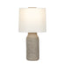 Mitzi Canada - One Light Table Lamp - Stassi - Aged Brass/Ceramic Stria Terra- Union Lighting Luminaires Decor