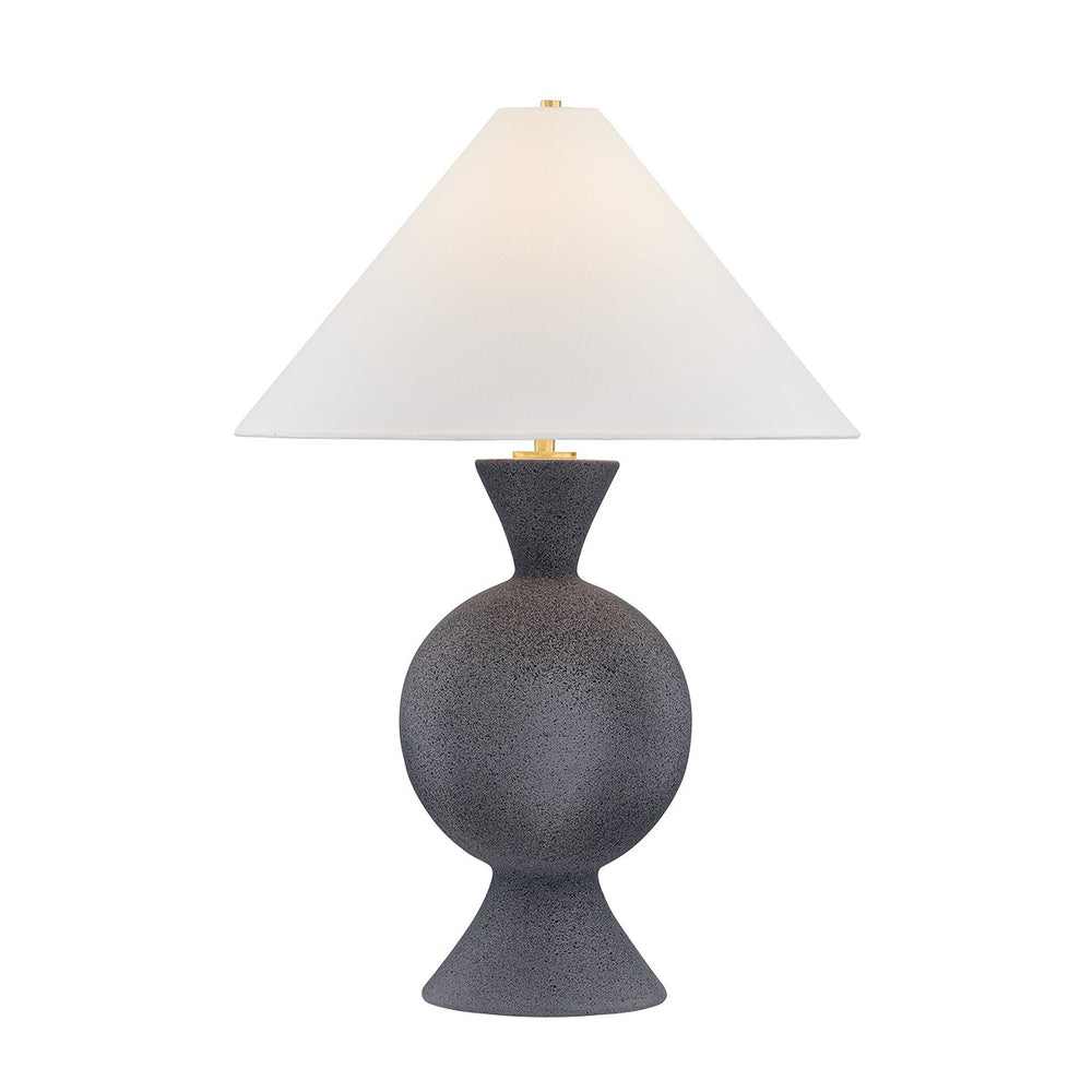 Mitzi Canada - One Light Table Lamp - Zadeh - Aged Brass/Ceramic Pale Midnight- Union Lighting Luminaires Decor