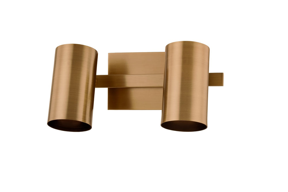 Troy Lighting Canada - Two Light Bath - Rueben - Patina Brass- Union Lighting Luminaires Decor