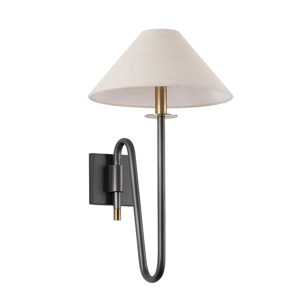 Troy Lighting Canada - One Light Wall Sconce - Mateo - Patina Brass And Graphite- Union Lighting Luminaires Decor