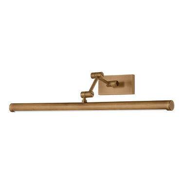 Troy Lighting Canada - LED Picture Light - Isaac - Patina Brass- Union Lighting Luminaires Decor