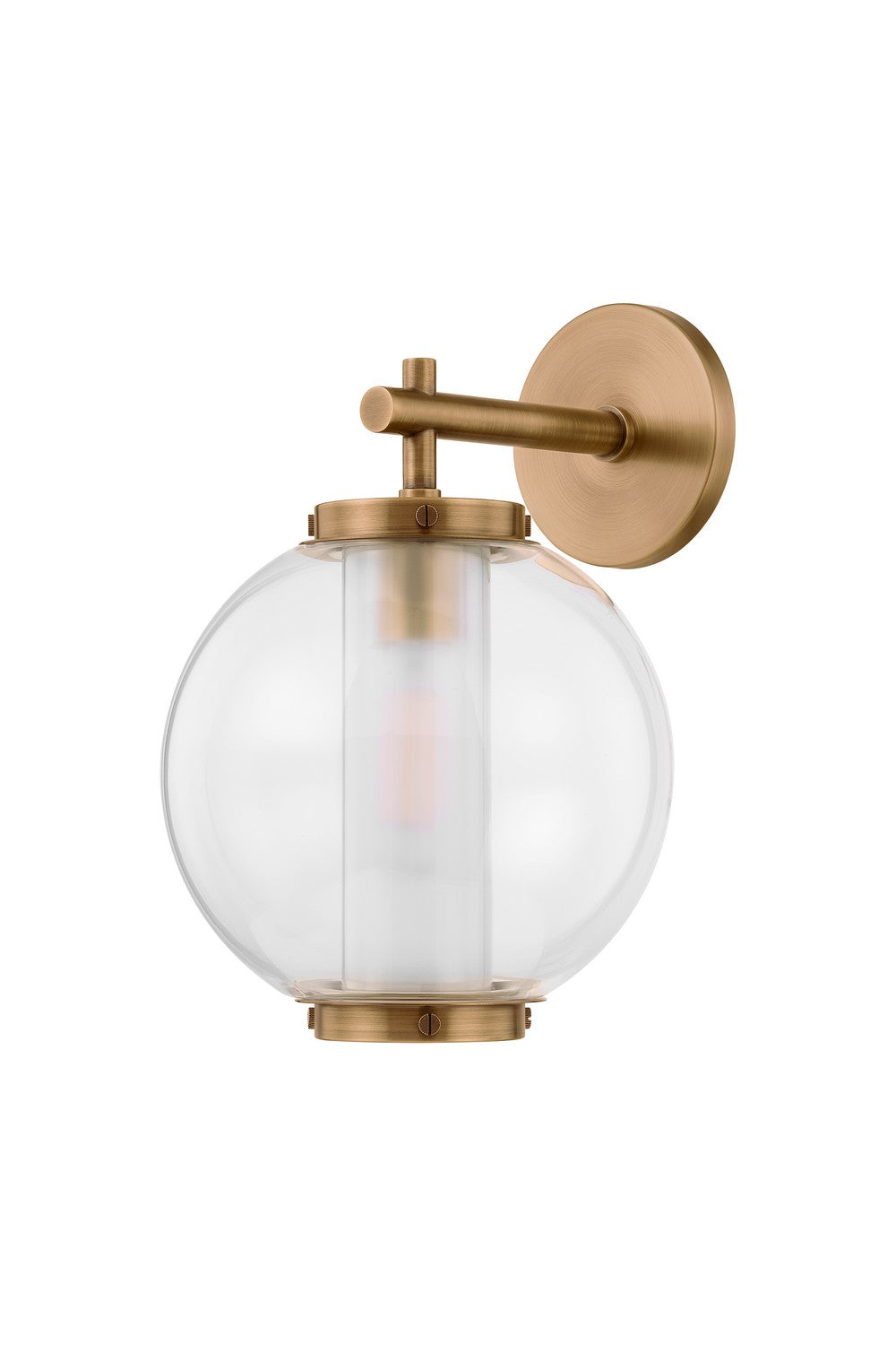 Troy Lighting Canada - One Light Wall Sconce - Marco - Patina Brass- Union Lighting Luminaires Decor