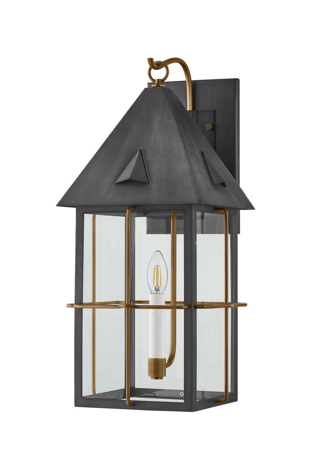Troy Lighting Canada - One Light Wall Sconce - Toby - Patina Brass And Graphite- Union Lighting Luminaires Decor