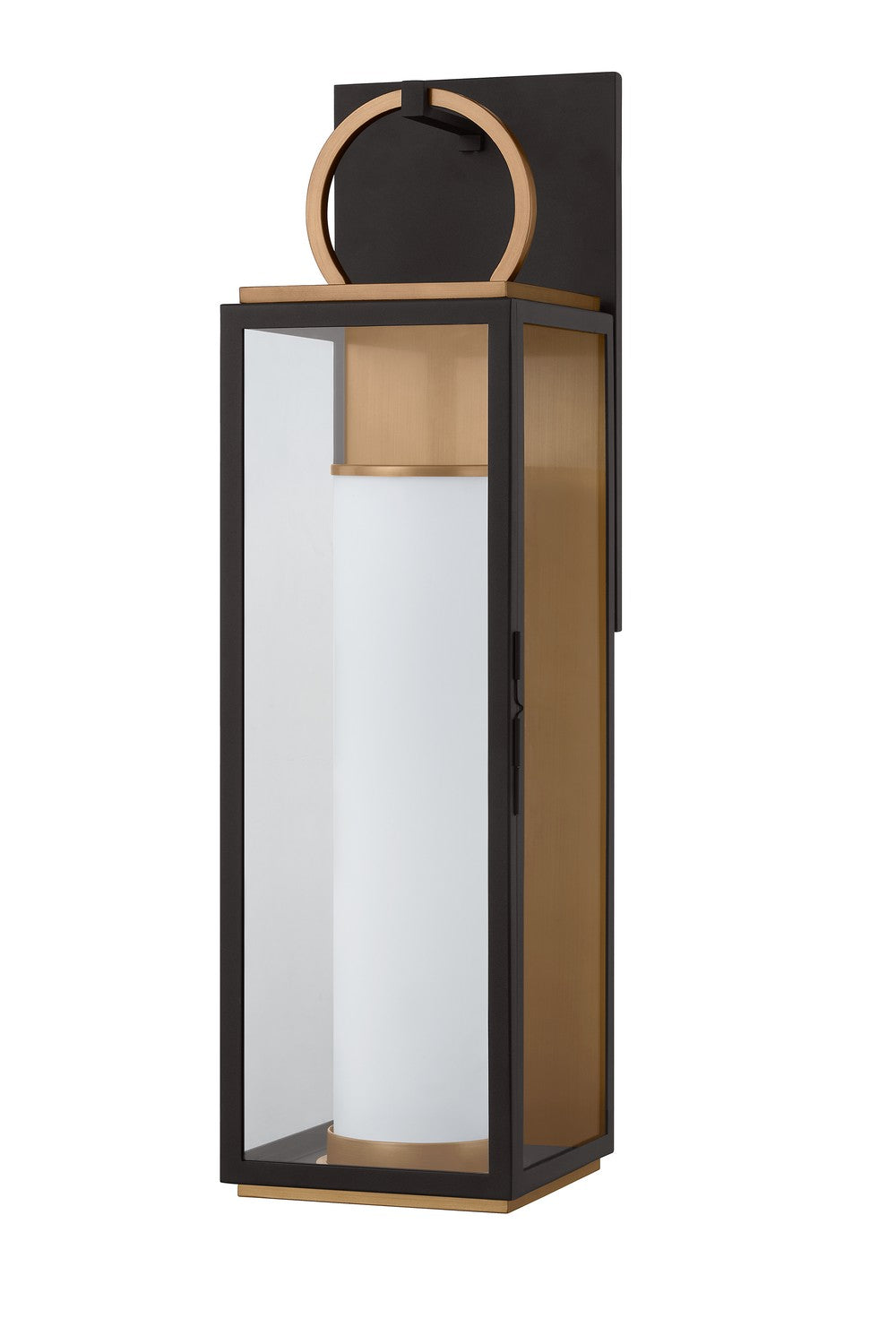 Troy Lighting Canada - LED Wall Sconce - Gareth - Patina Brass/Textured Black- Union Lighting Luminaires Decor