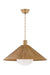 Troy Lighting Canada - One Light Pendant - Woodside - Patina Brass- Union Lighting Luminaires Decor