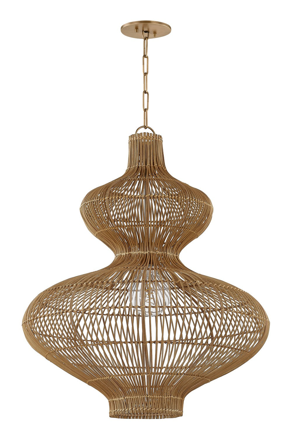 Troy Lighting Canada - One Light Pendant - Irvine - Patina Brass- Union Lighting Luminaires Decor