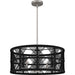 Quoizel - Five Light Pendant - Axford - Antique Nickel- Union Lighting Luminaires Decor