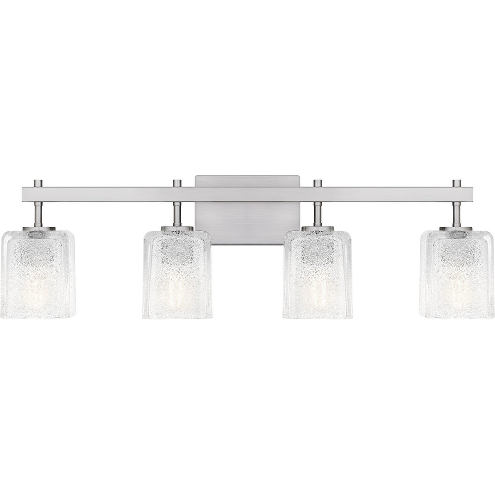 Quoizel - Four Light Bath - Brenthouse - Brushed Nickel- Union Lighting Luminaires Decor