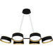 Quoizel - LED Linear Chandelier - Byrnes - Matte Black- Union Lighting Luminaires Decor