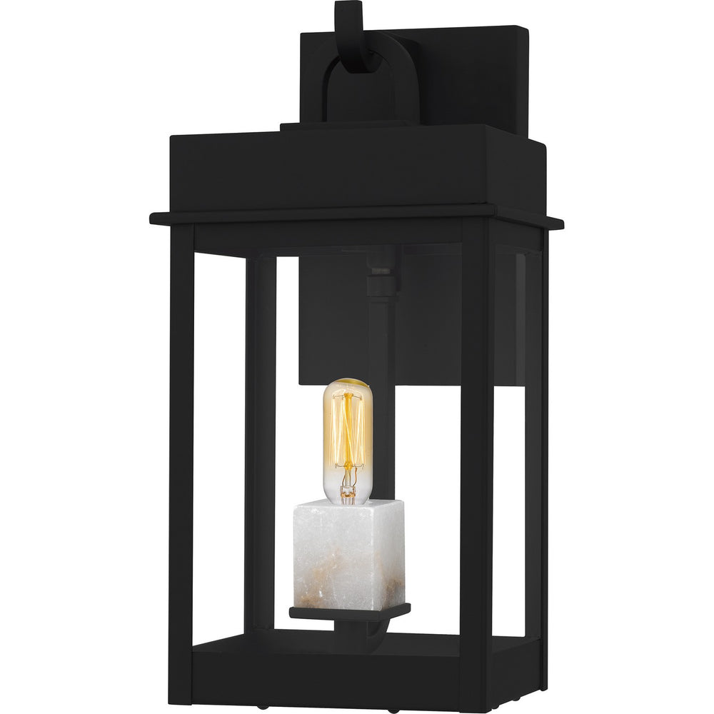 Quoizel - One Light Outdoor Wall Lantern - Carmen - Matte Black- Union Lighting Luminaires Decor
