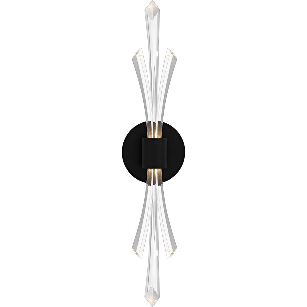 Quoizel - LED Wall Sconce - Cecily - Matte Black- Union Lighting Luminaires Decor
