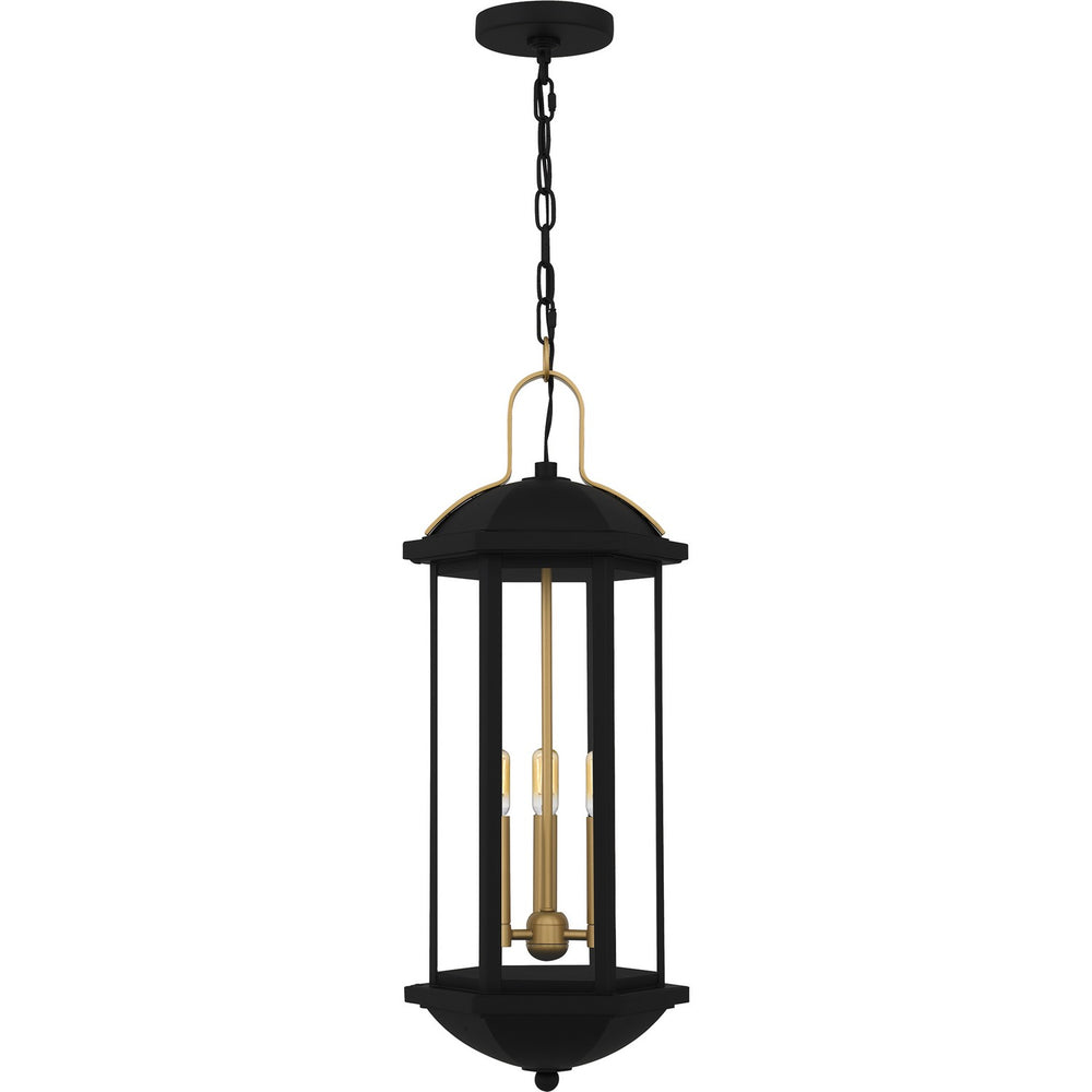 Quoizel - Three Light Mini Pendant - Crestfield - Matte Black- Union Lighting Luminaires Decor