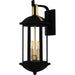 Quoizel - Two Light Outdoor Wall Lantern - Crestfield - Matte Black- Union Lighting Luminaires Decor