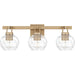 Quoizel - Three Light Bath - Celina - Bronze Gold- Union Lighting Luminaires Decor