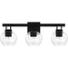 Quoizel - Three Light Bath - Celina - Matte Black- Union Lighting Luminaires Decor