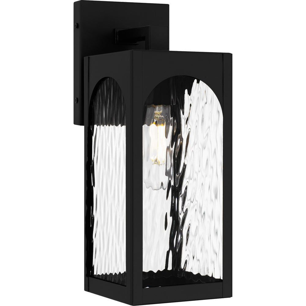 Quoizel - One Light Outdoor Wall Lantern - Dallington - Matte Black- Union Lighting Luminaires Decor