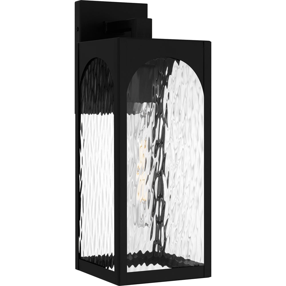 Quoizel - One Light Outdoor Wall Lantern - Dallington - Matte Black- Union Lighting Luminaires Decor