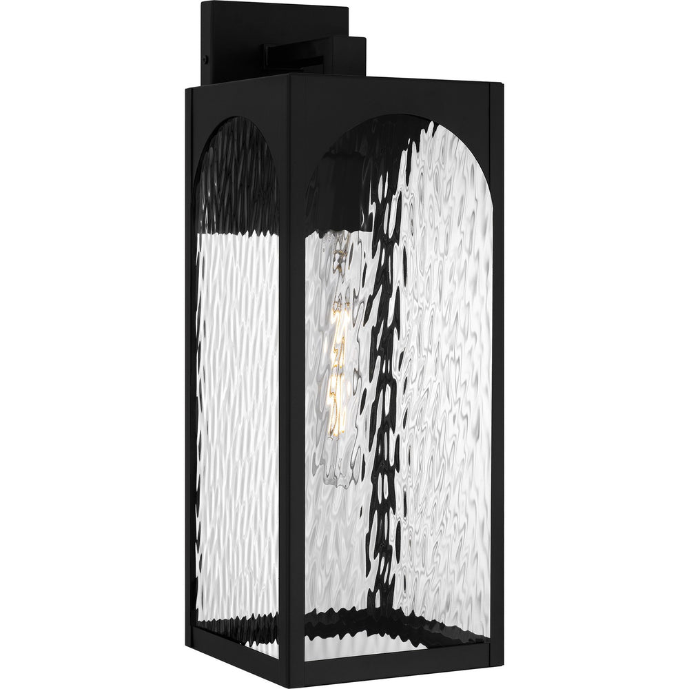 Quoizel - One Light Outdoor Wall Lantern - Dallington - Matte Black- Union Lighting Luminaires Decor
