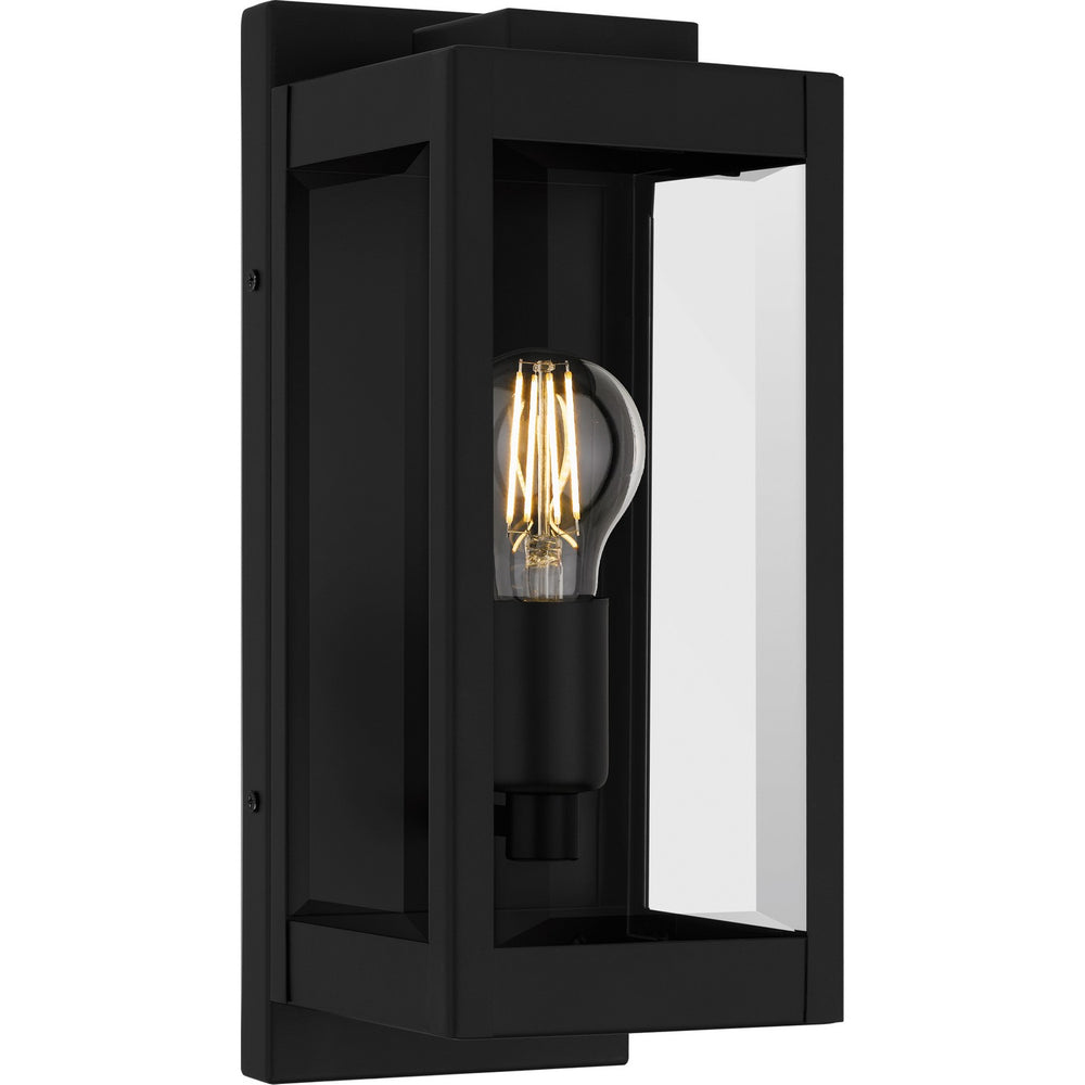 Quoizel - One Light Outdoor Wall Lantern - Eastover - Earth Black- Union Lighting Luminaires Decor