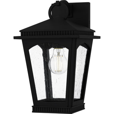 Quoizel - One Light Outdoor Wall Lantern - Huck - Earth Black- Union Lighting Luminaires Decor