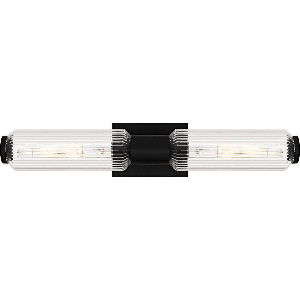 Quoizel - Two Light Bath - Hawes - Matte Black- Union Lighting Luminaires Decor