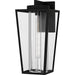 Quoizel - One Light Outdoor Wall Lantern - Jett - Matte Black- Union Lighting Luminaires Decor