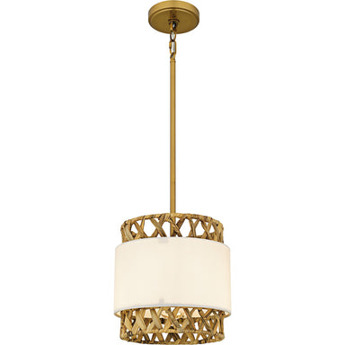 Quoizel - One Light Mini Pendant - Kate - Brushed Gold- Union Lighting Luminaires Decor