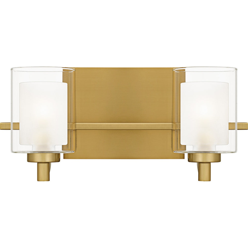 Quoizel - Two Light Bath - Kolt - Brushed Gold- Union Lighting Luminaires Decor