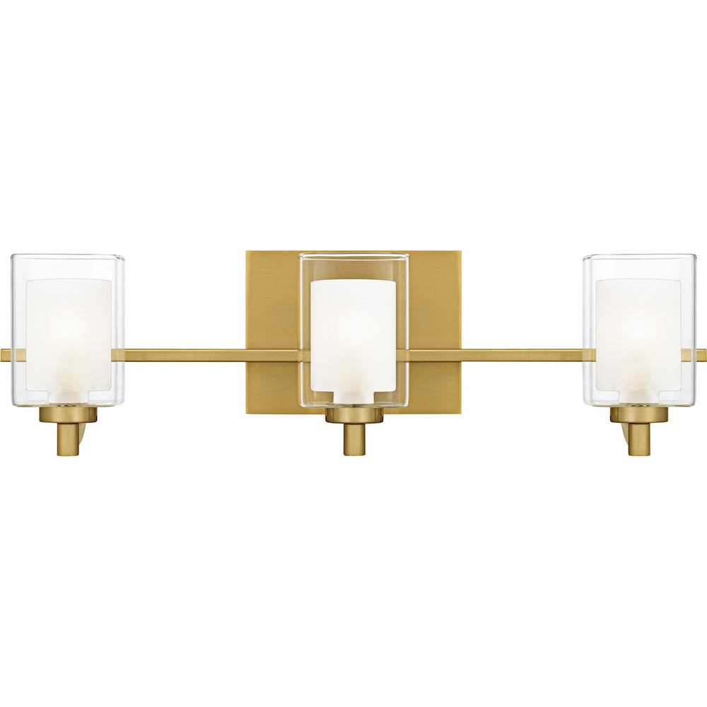Quoizel - Three Light Bath - Kolt - Brushed Gold- Union Lighting Luminaires Decor