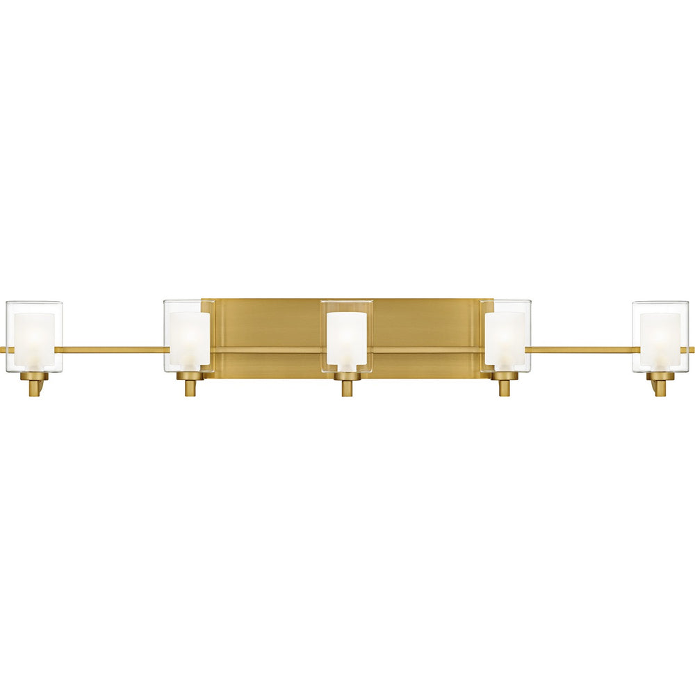 Quoizel - Five Light Bath - Kolt - Brushed Gold- Union Lighting Luminaires Decor