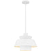 Quoizel - One Light Pendant - Lumi - Matte White- Union Lighting Luminaires Decor