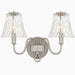 Quoizel - Two Light Bath - McKinney - Brushed Nickel- Union Lighting Luminaires Decor