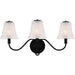 Quoizel - Three Light Bath - McKinney - Matte Black- Union Lighting Luminaires Decor