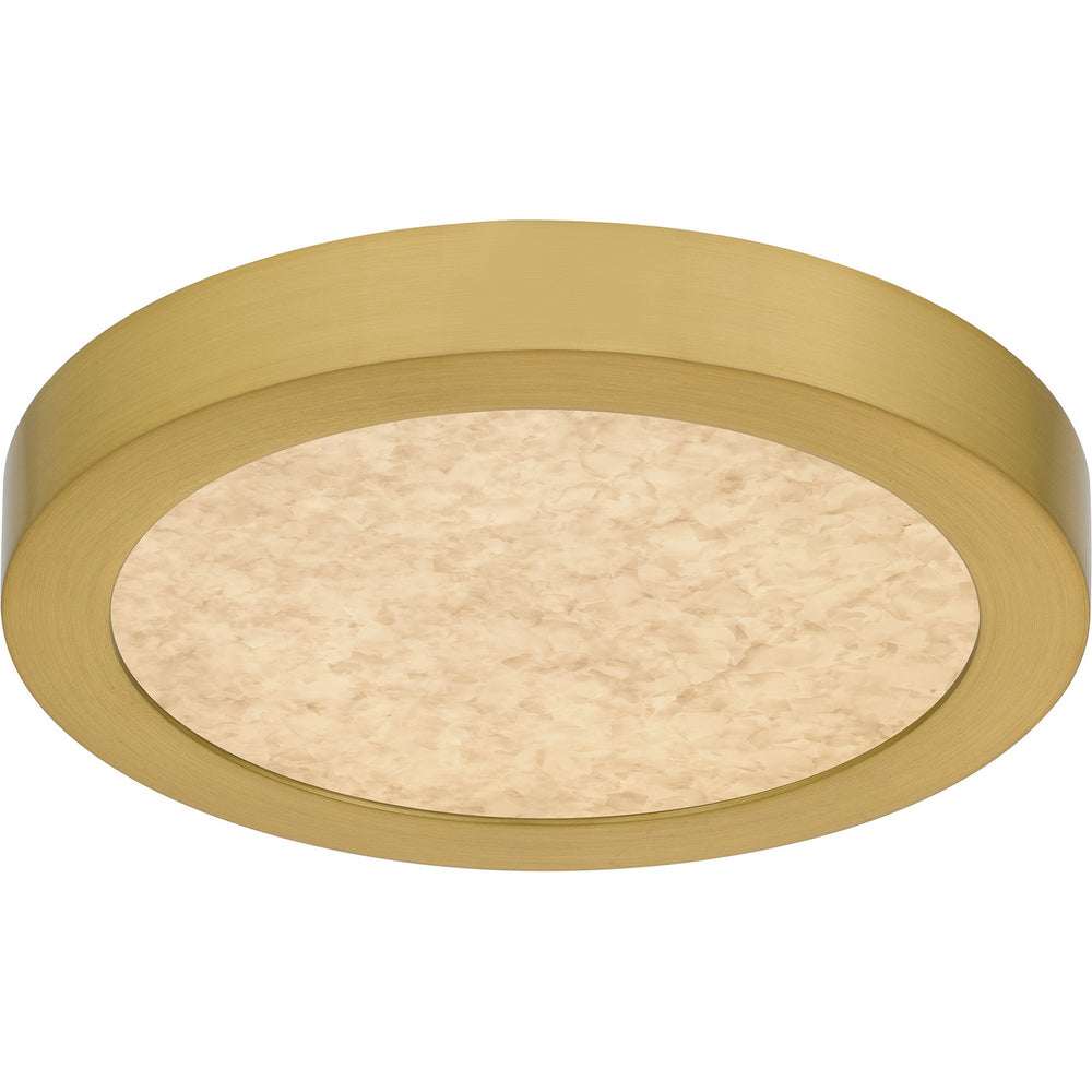 Quoizel - LED Flush Mount - Outskirts - Brushed Gold- Union Lighting Luminaires Decor
