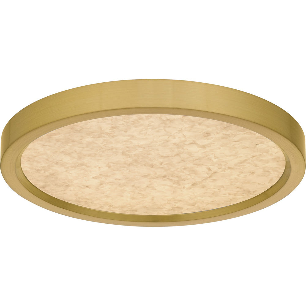Quoizel - LED Flush Mount - Outskirts - Brushed Gold- Union Lighting Luminaires Decor