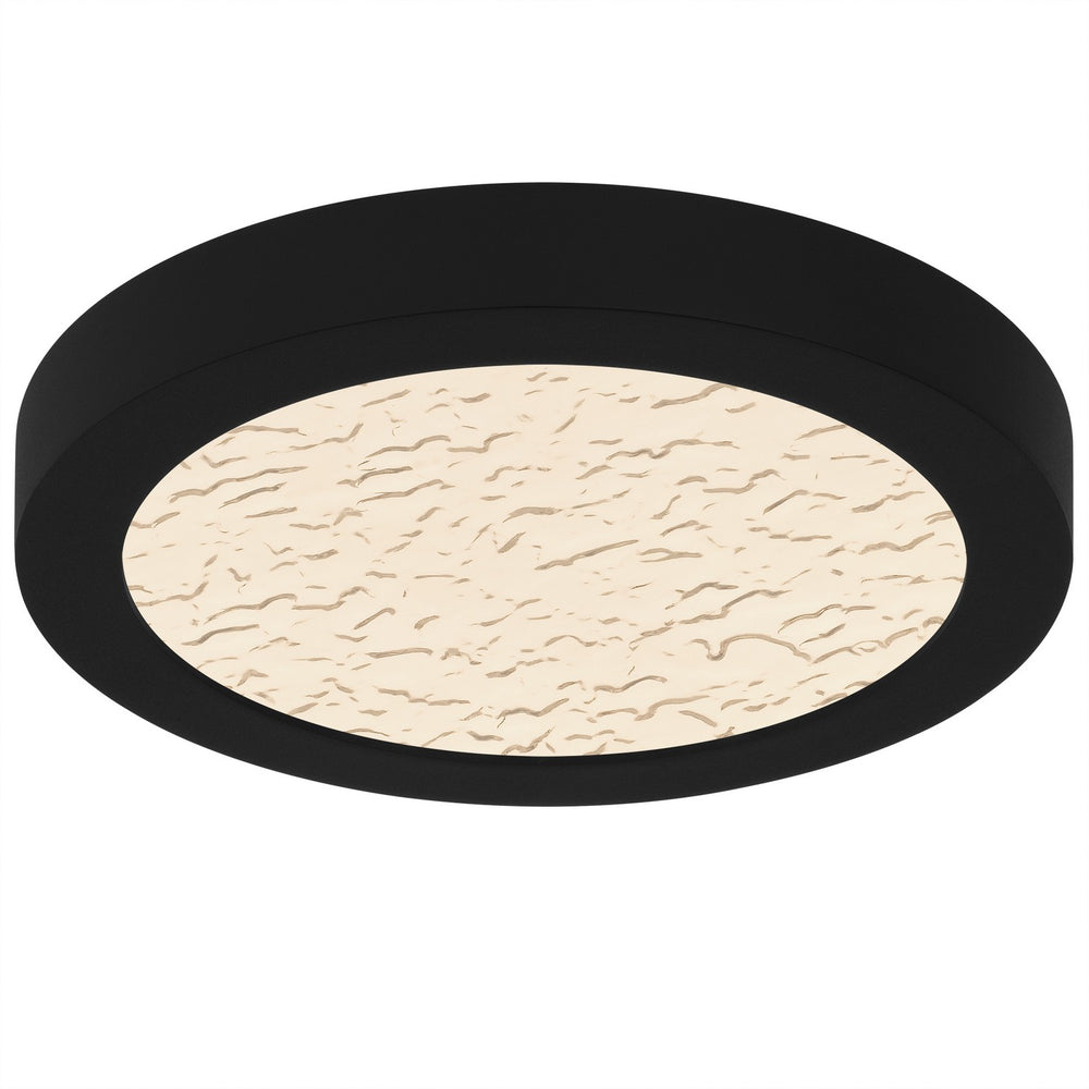 Quoizel - LED Flush Mount - Outskirts - Earth Black- Union Lighting Luminaires Decor