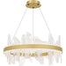 Quoizel - LED Chandelier - Aurelia - Soft Gold- Union Lighting Luminaires Decor