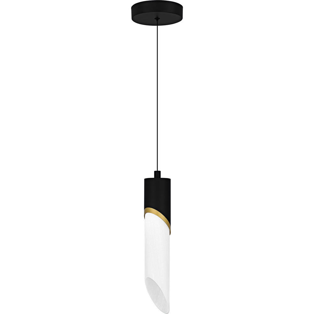 Quoizel - LED Mini Pendant - Alys - Matte Black- Union Lighting Luminaires Decor