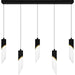 Quoizel - LED Linear Chandelier - Alys - Matte Black- Union Lighting Luminaires Decor