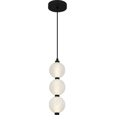 Quoizel - LED Mini Pendant - Clarendon - Matte Black- Union Lighting Luminaires Decor