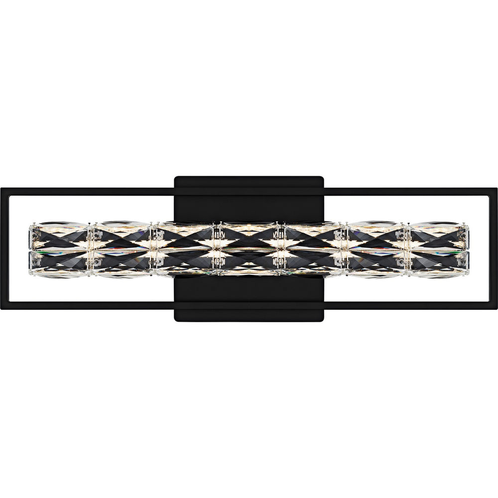 Quoizel - LED Bath Light - Dazzle - Matte Black- Union Lighting Luminaires Decor