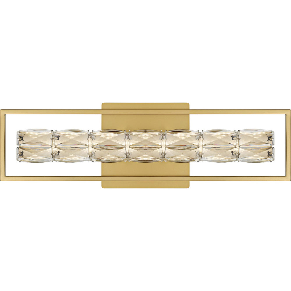 Quoizel - LED Bath Light - Dazzle - Soft Gold- Union Lighting Luminaires Decor