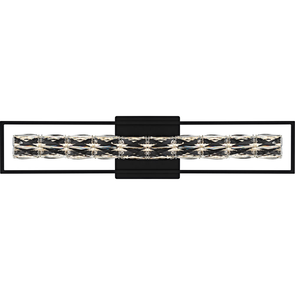 Quoizel - LED Bath Light - Dazzle - Matte Black- Union Lighting Luminaires Decor