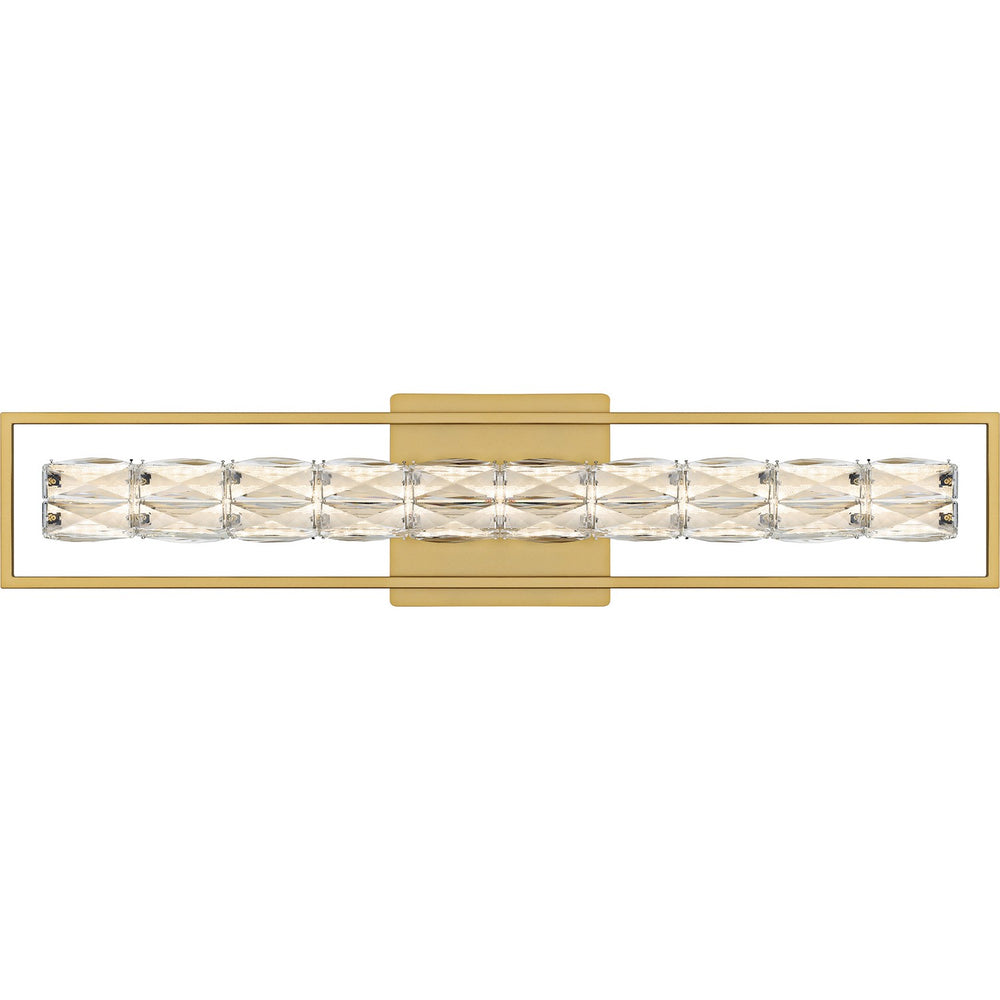 Quoizel - LED Bath Light - Dazzle - Soft Gold- Union Lighting Luminaires Decor