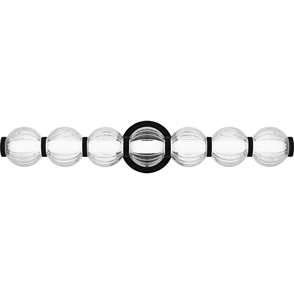 Quoizel - LED Bath Light - Elway - Matte Black- Union Lighting Luminaires Decor