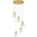 Quoizel - LED Pendant - Skye - Brushed Gold- Union Lighting Luminaires Decor
