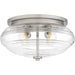 Quoizel - Four Light Flush Mount - Quoizel Flush Mount - Brushed Nickel- Union Lighting Luminaires Decor