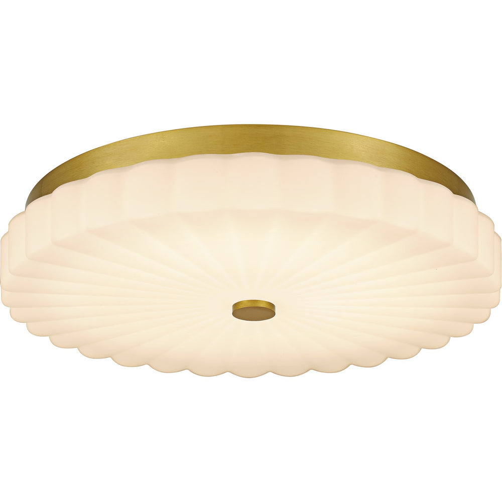 Quoizel - LED Flush Mount - Quoizel Flush Mount - Brushed Gold- Union Lighting Luminaires Decor